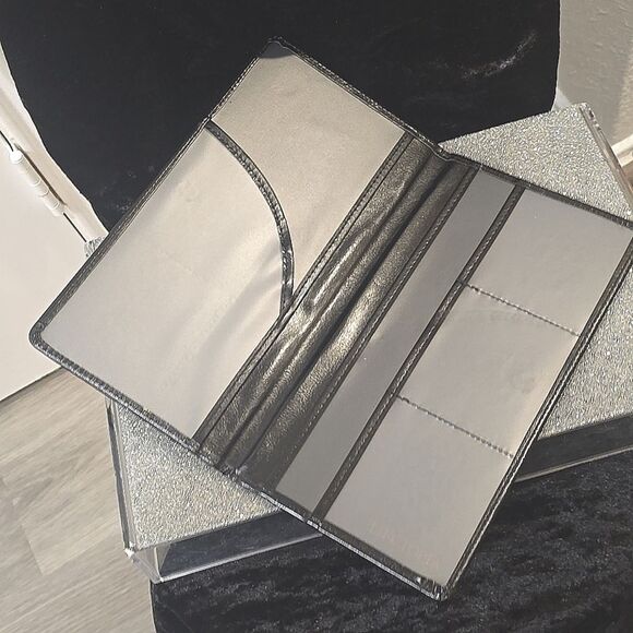 Toursuit Rhinestone Document Organizer- Black - Picture 8 of 9